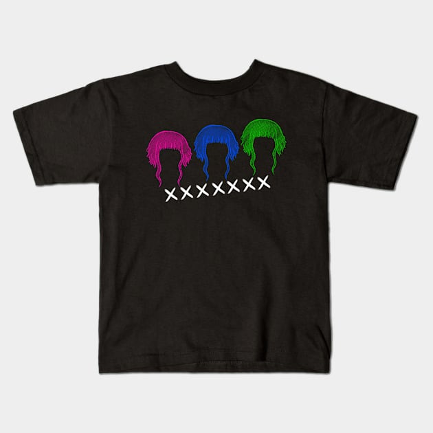 7 Evil Exes Kids T-Shirt by Butlerbert23